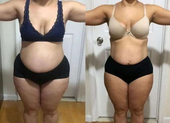 Persona comparando suplementos naturales para bajar de peso segun su objetivo