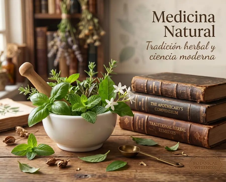 Medicina natural: tradicion herbal y ciencia moderna