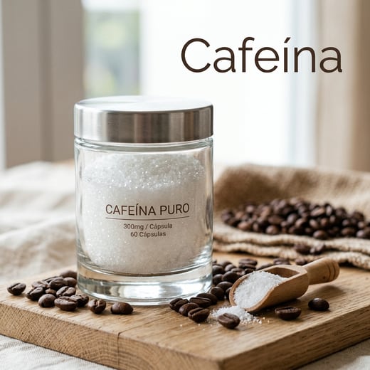 Cafeina como ingrediente en suplementos