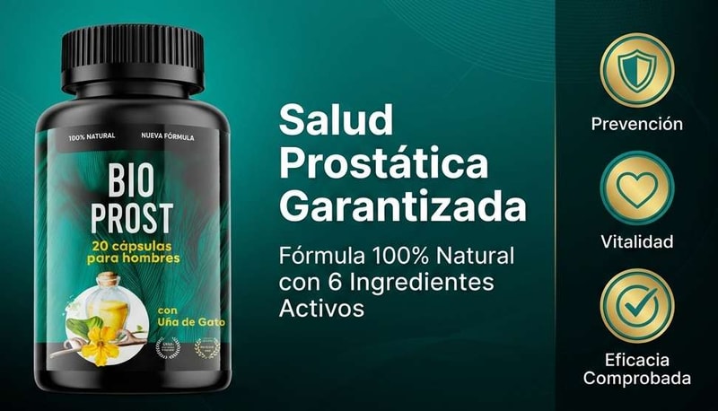 BioProst suplemento natural para la salud prostatica en Peru