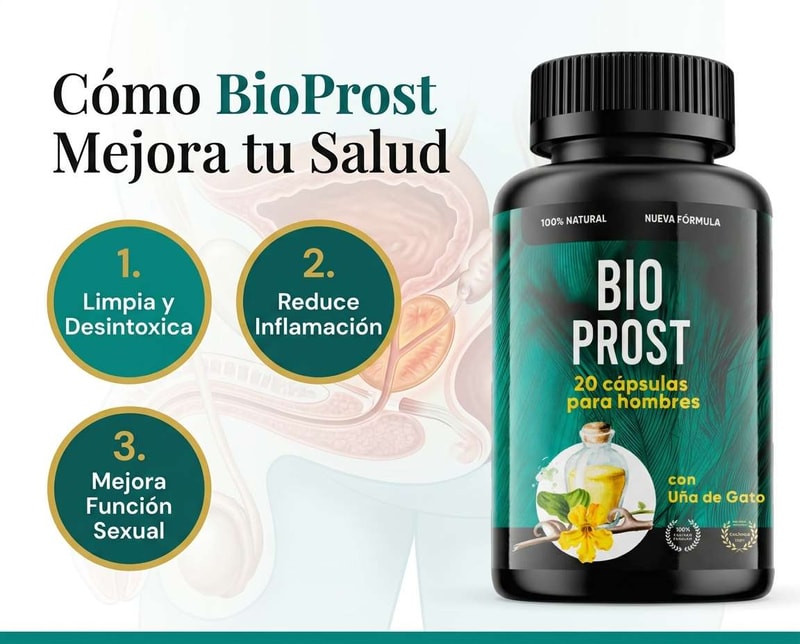 BioProst suplemento natural para el bienestar masculino en Peru